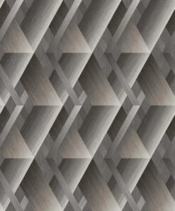 Design Grafik Tapete GranDeco WL2601 Beige Grau