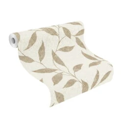 Vliestapete Rasch Bronze Beige Blätter 651201 11 Vliestapete Rasch Bronze Beige Blätter 651201 -Tapetengeschäft Vliestapete Rasch Bronze Beige Blaetter 651201 63212294 4