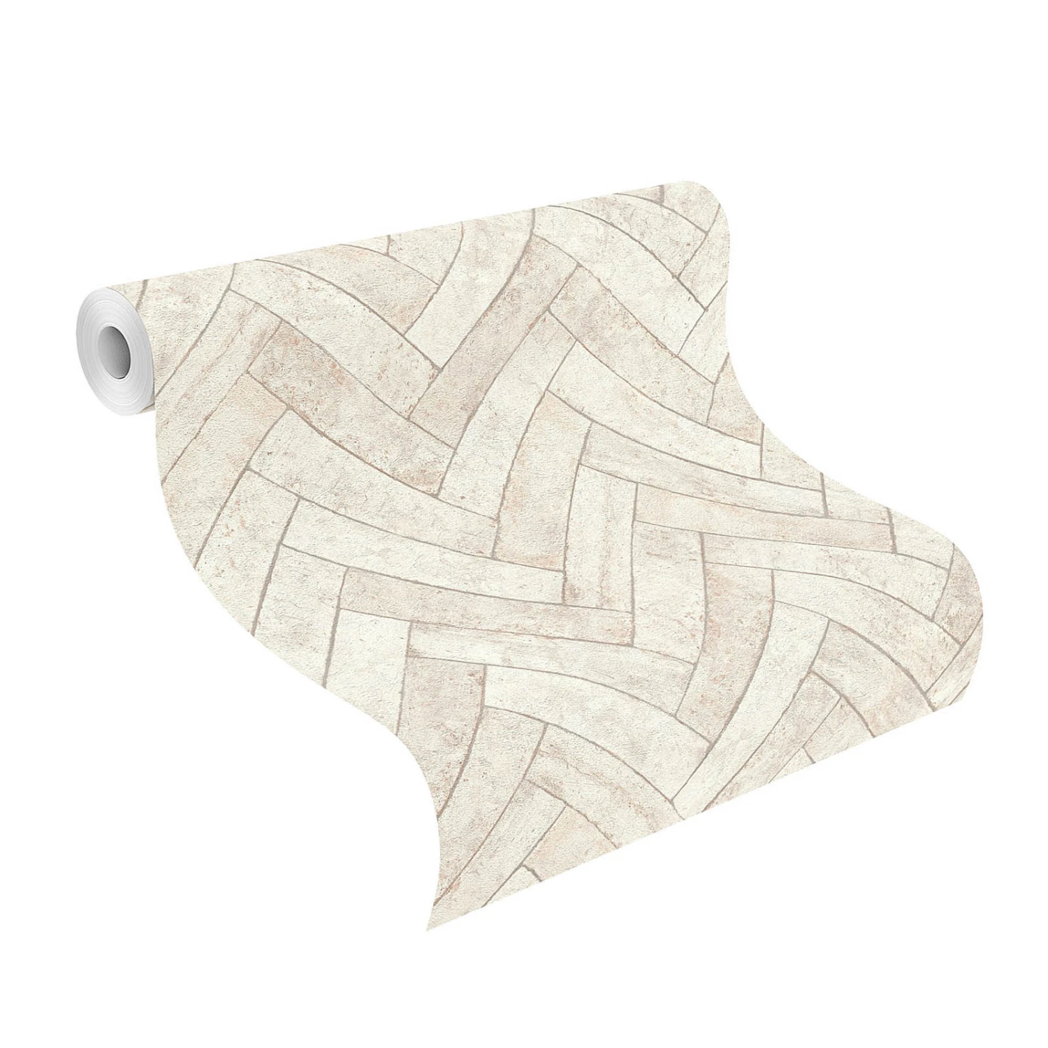 Rasch Vliestapete 499117 Backstein Optik Weiß Grau 4 Rasch Vliestapete 499117 Backstein Optik Weiß Grau – Bild 2