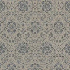 Vlies Tapete Ornament Grau Blau Rasch Textil Palau 228877