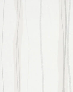 Vliestapete Struktur Wellen Weiß Beige Glitzer 53618