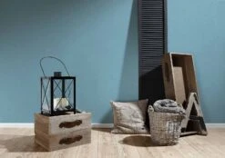 Vliestapete Uni Textil-Optik Hellblau 36925-8 -Tapetengeschäft Vliestapete Textil Optik blau weiss 36925 8 191354 2