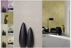 Vliestapete Design Zebra Weiß Patent Decor 3D 9433 7 Vliestapete Design Zebra Weiß Patent Decor 3D 9433 -Tapetengeschäft Vliestapete ueberstreichbar Design Zebra weiss P 1