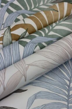 Rasch Tapete Landhaus Stil Palmen Olivgrün 252651 -Tapetengeschäft rasch Tapete Landhaus Stil Palmen Gruen 252651 63212662 6